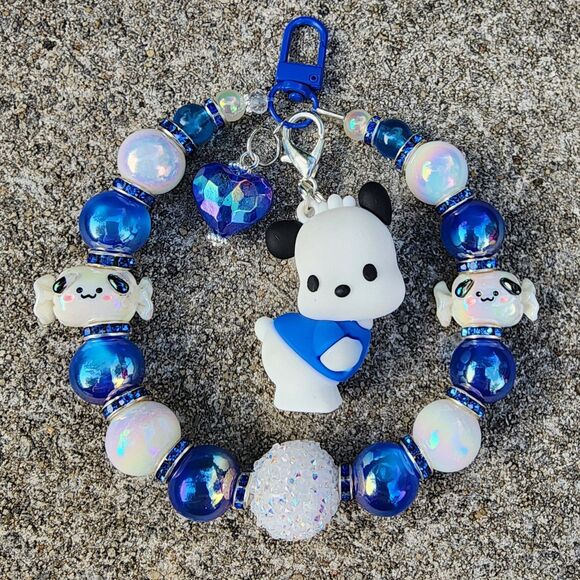Keychain, Phone Charm, Bag Charm, Purse Charm, Bag Clip - Sanrio Sweet Pochacco - Picture 2 of 8